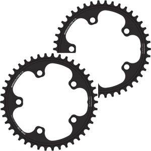 Ensemble 2 plateaux relais TANDEM anti-déraillement Spécialités TA ONE 110 (5 branches) 38 dents