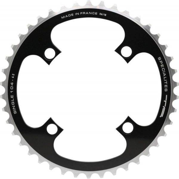 Mono Plateau Spécialités TA SINGLE 104mm TANDEM noir