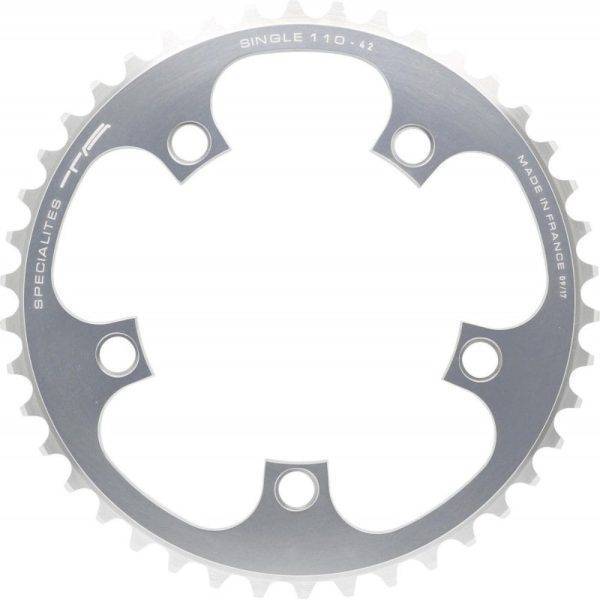 Mono Plateau Spécialités TA SINGLE 110mm TANDEM argent