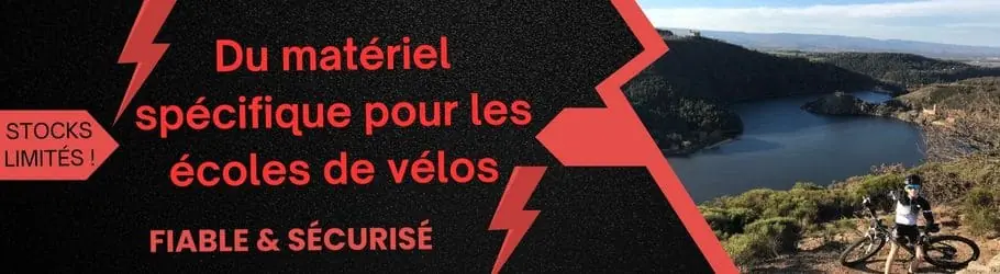 matériel specifique pour les écoles de vélos