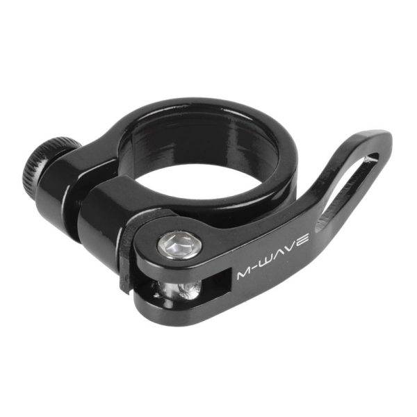 Collier de Selle à blocage rapide M-WAVE alu 34,9 mm