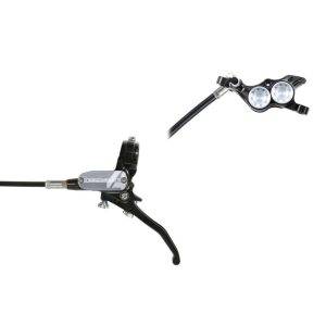Frein arrière tandem HOPE Tech 4 E4 Durite Standard noir/argent