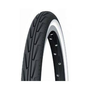 Pneu MICHELIN Diabolo City 24x1.75 (44-507) rigide Noir/Blanc