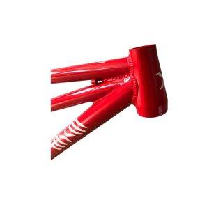 Cadre Tandem VTT EXS alu 29" Disc 12x142mm rouge Taille 45-40cm – Image 3
