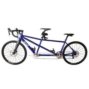 Tandem route EXS alu fourche carbone 2x11V Disc Shimano Ultegra roues DT Swiss HG1800 700x30C couleur au choix 52-45cm – Image 2