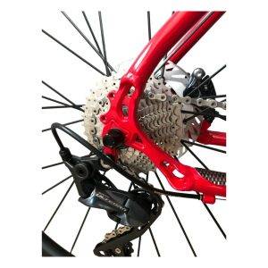 Tandem route EXS alu fourche carbone cintre carbone 2x11V Disc Shimano Ultegra roues DT Swiss HG1800 700x30C couleur au choix 56-48cm – Image 4