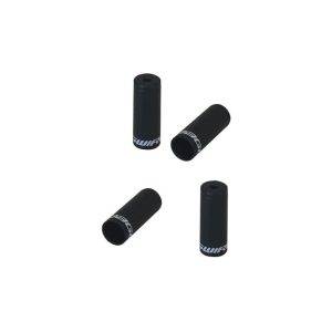 6 embouts de gaine dérailleur ICESTOP 4mm alu noir