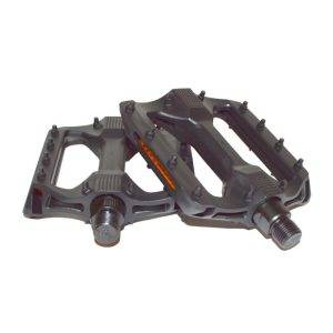 Paire Pédales plates VTT PNA Nylon Light à picots 9/16 noir