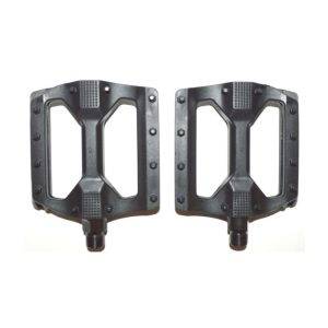Paire Pédales plates VTT PNA Nylon Light à picots 9/16 noir – Image 2