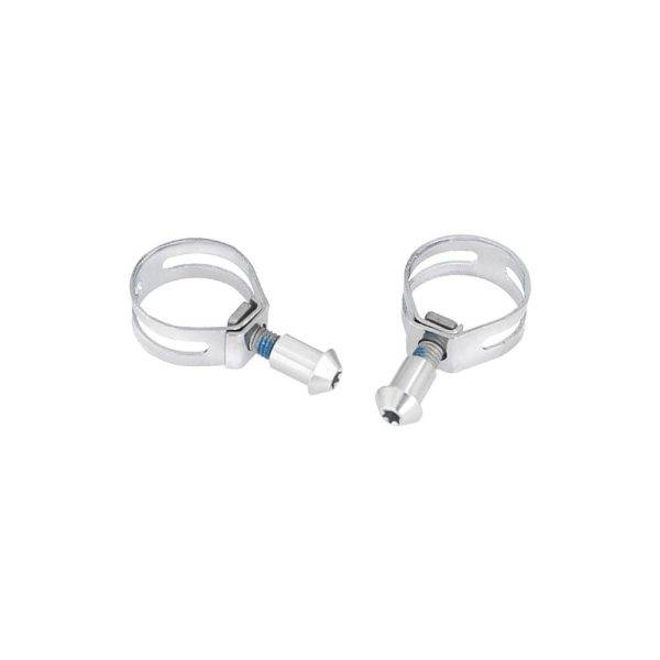 Paire de Collier + Ecrou de Fixation Ergopower CAMPAGNOLO EC-SR103