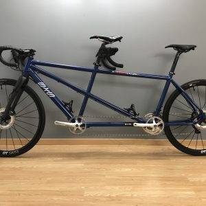 Tandem route EXS alu fourche carbone cintre carbone 2x11V Disc Shimano Ultegra roues DT Swiss ER1600 DB30 700x28C couleur au choix 56-48cm – Image 3