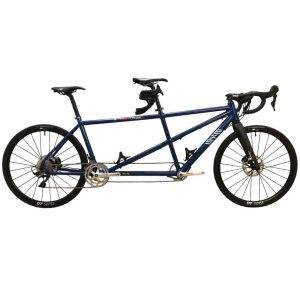 Tandem route EXS alu fourche carbone Cintre carbone 2x11V Disc Shimano Ultegra 700x28C Tubeless bleu 56-48cm
