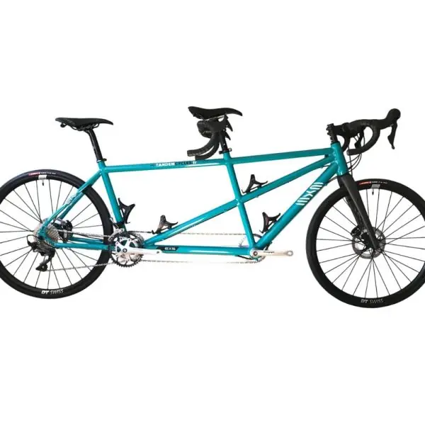 Tandem route EXS vert bleu d'eau comp