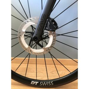 Tandem route EXS alu fourche carbone cintre carbone 2x11V Disc Shimano Ultegra roues DT Swiss 1600 DB30 700x28C rouge 56-48cm – Image 6
