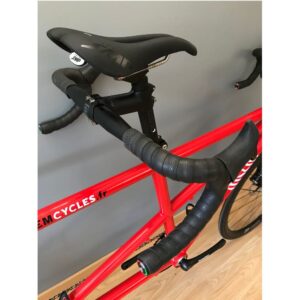 Tandem route EXS alu fourche carbone cintre carbone 2x11V Disc Shimano Ultegra roues DT Swiss 1600 DB30 700x28C rouge 56-48cm – Image 8