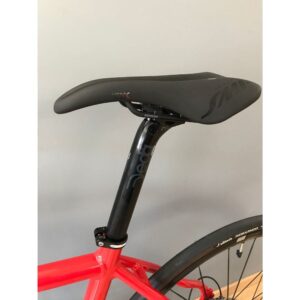 Tandem route EXS alu fourche carbone cintre carbone 2x11V Disc Shimano Ultegra roues DT Swiss 1600 DB30 700x28C rouge 56-48cm – Image 9